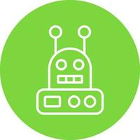 robot vector icono diseño