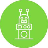 robot vector icono diseño