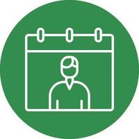 Calendar  Vector Icon Design