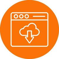 Cloud  Vector Icon Design