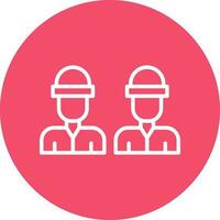 Workers  Vector Icon Design