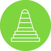 Traffic Cone  Vector Icon Design
