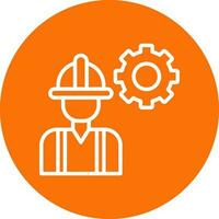 Worker  Vector Icon Design