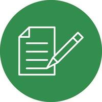 Contract Vector Icon Design