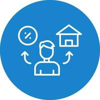 Mortgage Vector Icon Design