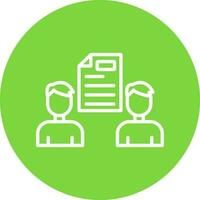 Contract Vector Icon Design