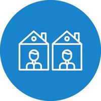 Isolation Vector Icon Design