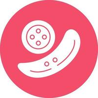 Cucumber Vector Icon Design