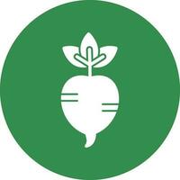 Beet Vector Icon Design