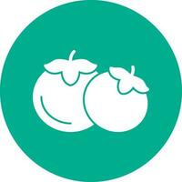 diseño de icono de vector de tomate