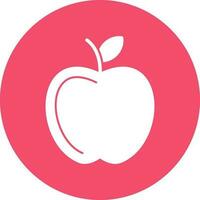 diseño de icono de vector de manzana