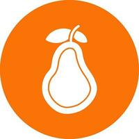 Pear Vector Icon Design