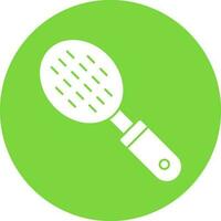 Slotted Spoon Vector Icon Design