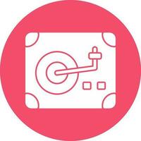 Turntable  Vector Icon Design