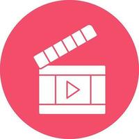 Clapperboard  Vector Icon Design