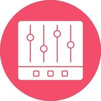 Music Equalizer  Vector Icon Design