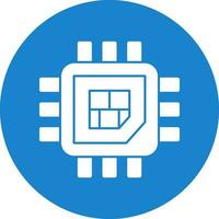 Processor  Vector Icon Design