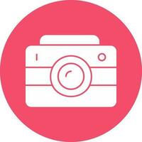 Photo Camera  Vector Icon Design