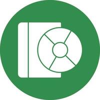 Compact Disk  Vector Icon Design