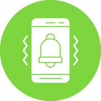 Mobile Vibrate  Vector Icon Design