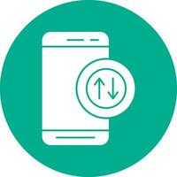Mobile Data  Vector Icon Design