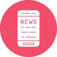 News  Vector Icon Design