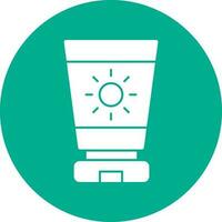 Sunblock  Vector Icon Design