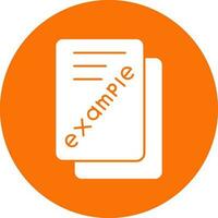 Example  Vector Icon Design