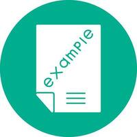 Example  Vector Icon Design