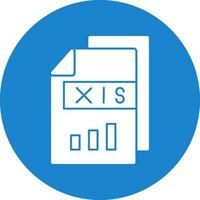 xls vector icono diseño