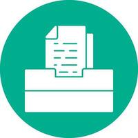 Inbox  Vector Icon Design