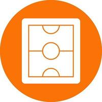 Soccer Field  Vector Icon Design