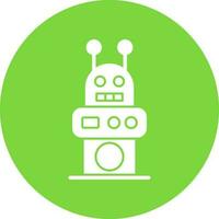 robot vector icono diseño