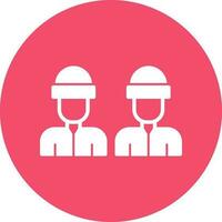 trabajadores vector icono diseño