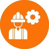 Worker  Vector Icon Design