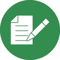 Contract Vector Icon Design