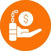 Debt Vector Icon Design