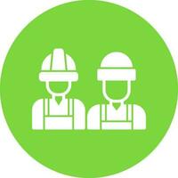 Workers  Vector Icon Design