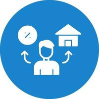 Mortgage Vector Icon Design