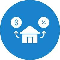 Mortgage Vector Icon Design