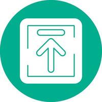 Up Arrow Upload Vector Icon Design