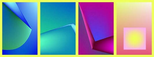 illustration vector graphic abstract gradient background colorful for banner, poster, template, design, flyer, brochure, card, bussines, etc