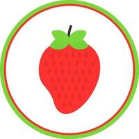 Strawberry Vector Icon Design