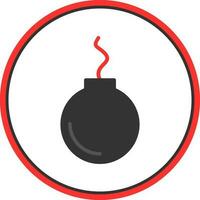 Bomb Vector Icon Design