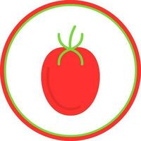 diseño de icono de vector de tomate