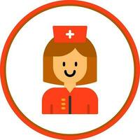 Nurses Vector Icon Design