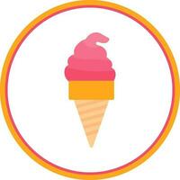 Ice Cream Vector Icon Design