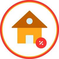 Mortgage Vector Icon Design