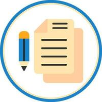 Contract Vector Icon Design