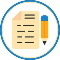 Contract Vector Icon Design